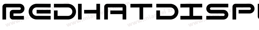 redhatdisplayroman regular字体转换